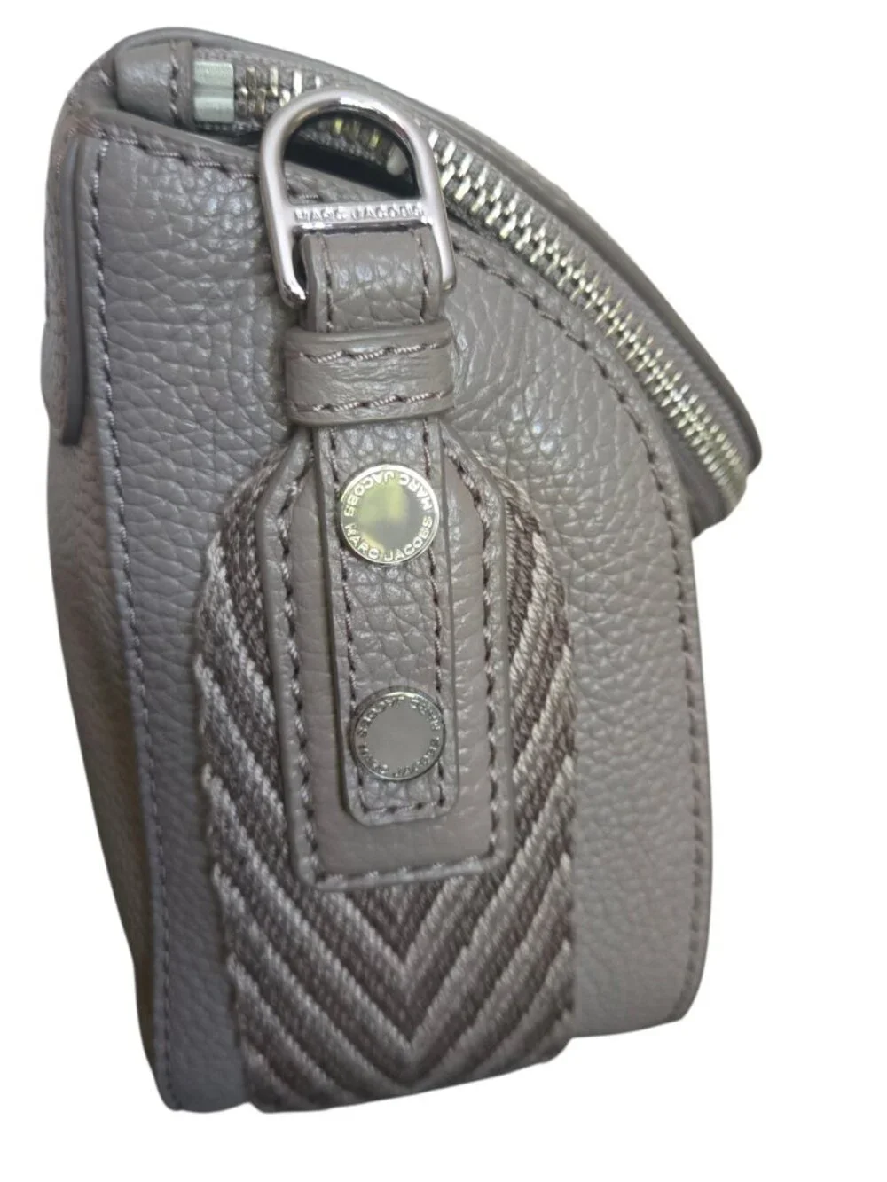 NWT Marc Jacobs Leather Groove Messenger - Concrete - Picture 5 of 6